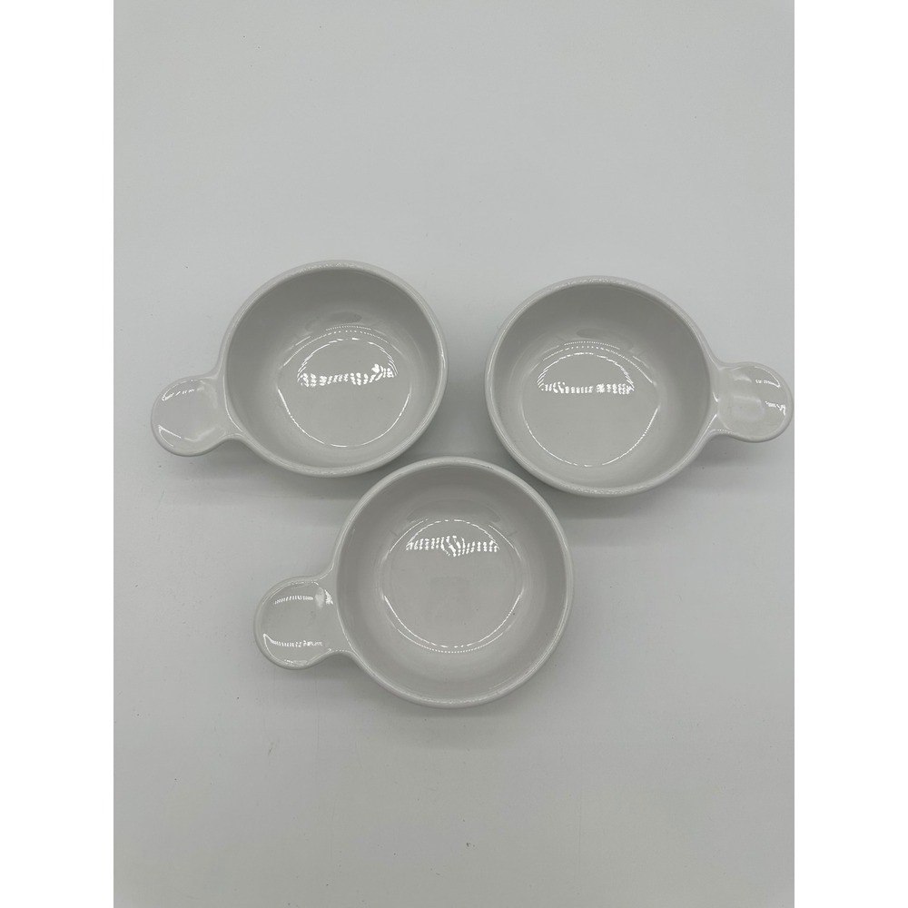 Corning Ware Grab-It Bowls Set of 3 Vintage 15 oz P-150-B White 15oz